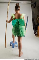 KATERINA STANDING POSE WITH SPEAR AND SWORD